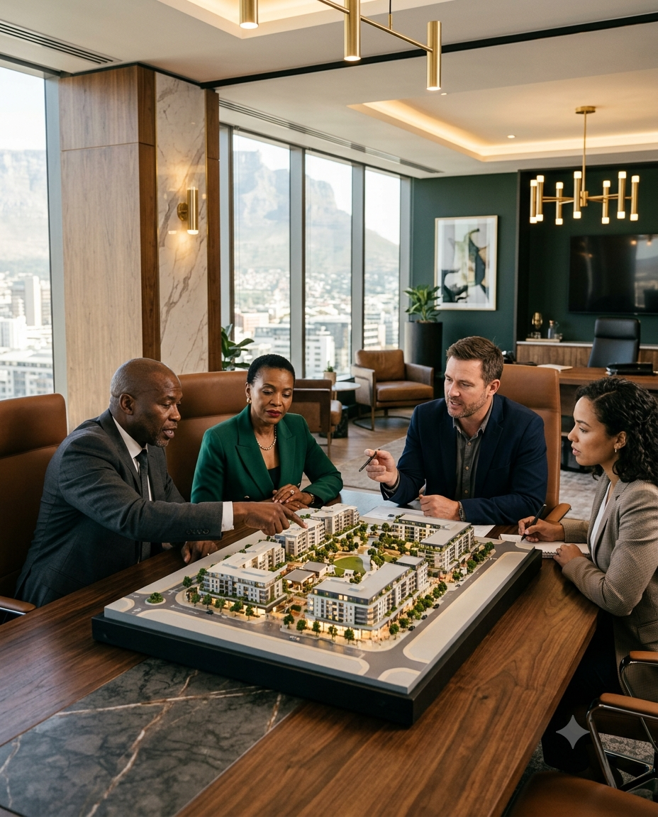 Joint venture property development partnership